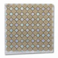 Glass Mosaic Tiles, Comes in Good Adhesion and Durable